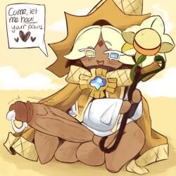 1boy 2d 2d_(artwork) balls bedroom big_balls big_cock big_penis blonde blonde_hair blonde_male blue_eyes blush blushing blushing_at_viewer blushing_male bottomless bottomless_male cloak cloud clouds cock cone cookie_run cookie_run_kingdom dialogue dialogue_bubble diamond diamond_(shape) english_dialogue english_text erect erect_penis erection gem gemstone hat heart heart_symbol hearts heterochromia horny horny_male huge_cock huge_penis hung ice_cream_cone innuendo male male_only medal medallion penis precum precum_drip precum_on_penis precum_string pure_vanilla_cookie robe robes seducing seducing_viewer seductive seductive_eyes seductive_look seductive_pose seductive_smile short_hair sitting sitting_down sitting_on_floor snugg-glow solo solo_male speaking speaking_to_viewer speech_bubble staff talking talking_to_viewer text text_bubble vein veins veiny veiny_penis yellow_eyes
