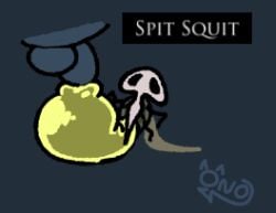 spit squit from hollow knight by onoono