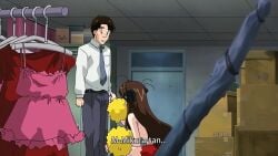 1boy 1boy1girl 1girls 2d animated blowjob blowjob_through_clothes bulge erection_under_clothes fellatio fellatio_through_clothes female hentai longer_than_2_minutes longer_than_one_minute sound stringendo_&_accelerando_&_stretta tagme underwear video wet_underwear