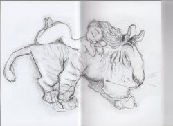 1girls chris_sanders concept_art dreamworks eep_crood female nude official_art the_croods