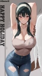 1girls 2d_(artwork) ai_assisted armpit_fetish armpit_licking armpit_sniffing armpits bbc boss breeder cheating_female cheating_wife cherno13 digital_drawing_(artwork) digital_media_(artwork) high_resolution highres holidays horny_female horny_male interracial netorare ntr saliva seductive_look seductive_smile shopkeeper shopkeeper_spy_x_family spy_x_family wtf yor_briar yor_forger