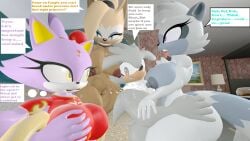 blaze_the_cat feline foursome hedgehog lemur sex sfm silver_the_hedgehog silverknight395 source_filmmaker tagme tangle_the_lemur threesome waiting_for_sex waiting_for_turn whisper_the_wolf wolf
