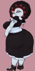 1girls anthro anthrofied ass breasts commission female female_focus female_only flora_fauna looking_at_viewer looking_back maid maid_dress maid_outfit maid_uniform plant plant_girl plant_humanoid plantie plants_vs._zombies plants_vs_zombies plants_vs_zombies:_garden_warfare popcap_games pussy solo solo_female solo_focus spinarooz sunflower_(pvz) tagme vampire_sunflower_(pvz) vivi_(fuk044)