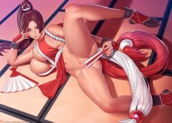 fatal_fury female king_of_fighters mai_shiranui snk tagme xxnikichenxx