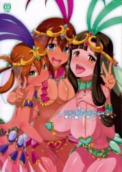 2d 2d_(artwork) 2d_artwork amy_(suisei_no_gargantia) anime anime_girl anime_style animedrawing animegirl animestyle aqua_eyes bare_arms bare_breasts bare_legs bare_midriff bare_shoulders bare_thighs barefoot belly_button belly_dancer belly_dancer_outfit big_breasts big_breasts bikini bikini_bottom bikini_top blonde_hair blue_bikini blue_bikini_bottom blue_bikini_top blue_bracelets blue_collar blue_feathers blue_gem blue_gemstone blue_silk blush blush blushing_at_viewer bracelet brown_hair cleavage condom condom_belt condom_wrapper condoms dancer dancer_class dancer_girl dancer_girls dancer_outfit dark_hair eyelashes feathers feathers_in_hair flat_chest flat_chested gem gemstone gold_(metal) gold_bracelets gold_collar gold_jewelry gold_ring gold_rings gold_tiara golden_bracelets golden_collar golden_tiara green_bikini green_bikini_bottom green_bikini_top green_bracelets green_collar green_eyes green_feathers green_gem green_gemstone green_silk harem harem_girl harem_girls harem_jewelry harem_outfit head_scarf headgear headwear hipster_bikini hipster_bikini_bottoms hipster_bikini_top inner_ear_fluff light_skin light_skinned_female long_hair long_twintails looking_at_viewer manga manga_cover manga_page manga_style medium_boobs medium_breasts medium_hair melty_(suisei_no_gargantia) metal metal_collar midriff money money_in_thong money_under_clothes navel nipple_bulge open_mouth overboob pink_bikini pink_bikini_bottom pink_bikini_top pink_bracelet pink_collar pink_feathers pink_silk pov pov_male production_ig red_gem red_gemstone ring rings saaya_(suisei_no_gargantia) see-through see-through_clothes see-through_clothing see-through_silk short_hair shoulder_guards sideboob silk silk_clothing silk_head_scarf silk_loincloth silk_scarf suisei_no_gargantia tan_skin tan_skinned_female teeth text thick_thighs tiara tongue tongue_out twintails underboob