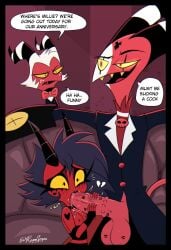 blitzo (helluva boss) from helluva boss by renaspyro
