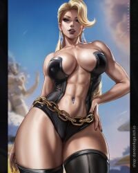 1girls abs ass big_ass big_breasts blonde_female blonde_hair blue_lipstick blue_nails bob_cut breasts bust busty curvaceous curvy curvy_figure dandon_fuga emma_frost emma_frost_(marvel_rivals) emma_frost_(x-revolution) female female_focus hips hourglass_figure large_breasts legs leotard light-skinned_female light_skin marvel marvel_comics marvel_rivals mature mature_female muscular muscular_female slim_waist thick thick_hips thick_legs thick_thighs thighs top_heavy twitter_link voluptuous waist wide_hips x-men
