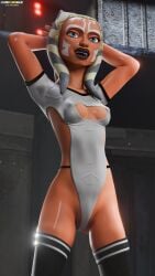 3d ahsoka_tano blender clone_wars johndamnman montrals posing star_wars the_clone_wars:_season_one togruta