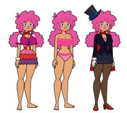 1girls 2024 ass astralbtlm big_ass big_breasts bikini bow bowtie breasts cecilia_nygurin clothed clothing cuff_links destiny_elite female female_focus female_only frilly_bikini fully_clothed fully_clothed_female image_set magician magician_hat magician_tuxedo mostly_nude mostly_nude_female nude original original_character pink_hair pink_hair_female reference_sheet solo solo_focus stitched_clothing thick_thighs thighs tie top_hat tuxedo