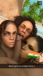1boy 3d 3d_model 3girls 3girls1boy blowbang blowjob dark-skinned_female dark-skinned_male dark_skin dick group group_sex jallersfm left_4_dead left_4_dead_(series) left_4_dead_2 nadine_ross naughty_dog resident_evil resident_evil_5 rochelle_(left_4_dead) sheva_alomar source_filmmaker sucking_penis uncharted