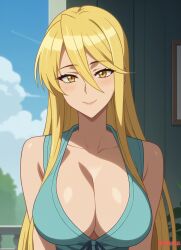 ai_assisted ai_generated anime anime_style highschool_of_the_dead shizuka_marikawa