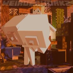 1girls alex_(minecraft) anal_vore animated anthro belly breast_expansion breasts creeper_(minecraft) digestion digestion_noises expansion fatal_vore female larger_female minecraft moan red_hair sound tagme unwilling_prey video voice_acted vore weight_gain weirderworkz