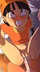 1boy 1girls 2024 age_difference anal anal_fluid animated animation ass bandana barefoot bed bedroom bedroom_sex belly belly_button black_hair bottomless clenched_teeth cum d-art daddy daddy_kink dragon_ball dragon_ball_gt erection feet female gloves grandfather_and_granddaughter highres incest male moaning navel on_back on_bed pan_(dragon_ball) penis petite petite_girl saiyan sex shirt son_goku sound super_saiyan super_saiyan_4 tagme teeth video