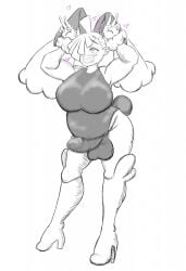 1futa boy futanari gladion_(pokemon) hypnosis intersex leotard lopunny_(cosplay) luckyluckyluckypenny overweight overweight_futa pokemon sketch spot_color tagme weight_gain