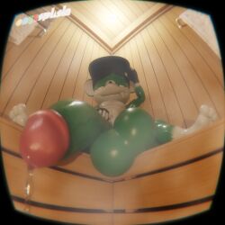 1:1 3_toes 3d_(artwork) 5_fingers anthro balls baseball_cap belly big_balls big_ears big_penis black_nose bodily_fluids circumcised clothing digital_media_(artwork) english_description feet fingerless_gloves fingers genital_fluids genitals glans gloves green_balls green_body green_penis grin half-closed_eyes handwear hat headgear headwear hi_res huge_cock humanoid_genitalia humanoid_hands humanoid_penis inside kerchief leaking_precum leg_markings looking_at_viewer looking_down male mammal markings mostly_nude multicolored_body narrowed_eyes onyxsplash penis pink_glans precum precum_string sauna sharp_tooth sitting smile socks_(marking) solo solo_male spread_legs spreading steam toes vein veiny_penis vincent_(onyxsplash) wall_(structure) white_belly white_markings wood wood_wall