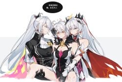 character request from honkai (series) by artist request