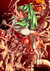 anal breasts bukkake censored clothing cum cum_inside emeralda_kasim female monster oral rape tentacle thighhighs vaginal_penetration xenogear xenogears