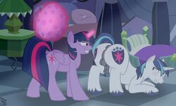 alicorn animal animal_genitalia ass backsack balls blue_hair blush brother brother_and_sister cutie_mark duo egg equine feathered_wings feathers female friendship_is_magic fur hair hooves horn horsecock inside long_hair magic male mammal multicolored_hair my_little_pony penis princess_twilight_sparkle_(mlp) putinforgod screencap shining_armor_(mlp) sibling sister smile teeth twilight_sparkle_(mlp) two_tone_hair unicorn white_fur wings