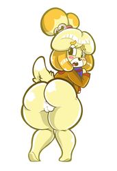 isabelle (animal crossing) from animal crossing by twindrills