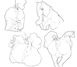 2015 anal anatomically_correct anatomically_correct_pussy anilingus animal_genitalia anus ass beast_rimming blush closed_eyes crotchboobs cum cum_in_mouth cum_inside cum_out_nose disembodied_penis earth_pony equine equine_pussy female female_feral feral friendship_is_magic hair horse male mammal monochrome my_little_pony oral penis pinkie_pie_(mlp) pony puffy_anus pussy rimjob rimming sex straight upright-infinity