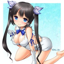 hestia (danmachi) from dungeon ni deai wo motomeru no wa machigatteiru darou ka by kei kei