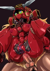 1girls 2boys anal anal_sex anus armor ass balls big_breasts blonde_hair breasts clitoris dark_background disembodied_penis double_penetration erect_clitoris erection faceless_male female from_behind gaping gaping_pussy green_eyes group group_sex gundam gundam_build_fighters gundam_build_fighters_try hair human humanoid hybrid interspecies invisible_penis jewelry kurenai_musha_red_warrior_amazing long_hair machine male mammal mecha mobile_suit multiple_boys nipples no_mouth nude penetration penis pochincoff purple_background purple_pussy pussy pussy_grip pussy_juice red_anus red_nipples red_skin reverse_suspended_congress robot robot_girl sex simple_background spread_legs spreading stand_and_carry_position standing straight suspended_congress sweat sweatdrop testicles threesome transparent_penis uncensored vaginal_penetration veins veiny_penis yellow_sclera