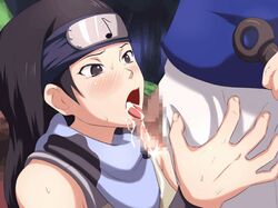 animated blush censored crying cum fellatio female forced human kin_tsuchi maku_(l-u) makura_no_doushi male naruto naruto_(classic) oral penis rape sasuke_uchiha slideshow straight tear tears