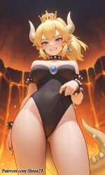 bowser from mario (series) by daxa