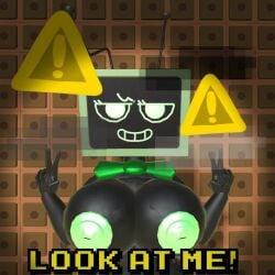 1female 1girls 3d 3d_(artwork) antenna antennae areola areolae bean_smile big_areola big_areolae black_arms black_body black_hands block_head blushcrunch_studio boobs_bigger_than_head boobs_out bow bow_tie bowtie box_head breasts breasts_bigger_than_head breasts_out caution_sign caution_symbol censored_version_available dandy's_world dandys_world female female_focus female_only glitch glitchy glowing_areola glowing_nipples green_areola green_bow green_face green_nipples hand_sign high_quality inverted_nipples looking_at_viewer mostly_nude mostly_nude_female naked naked_female nipples nsfw nsfw_version nude nude_female pattern_background peace_sign peace_symbol rec_room recroom robot robot_girl robot_humanoid screen screen_face self_upload sfw_version_available shaded simple_background simple_eyes simple_face solo solo_female solo_focus staring_at_viewer syntholsoul tits_bigger_than_head tits_out tv tv_face tv_head tv_screen tv_woman uncensored uncensored_nipples vee_(dandy's_world) warning_label warning_sign