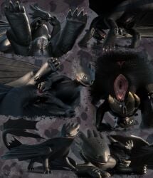 1:1 3d_(artwork) absurd_res anus ass bedroom_eyes black_body black_scales blender_(artwork) blender_cycles_(artwork) bodily_fluids claws clenched_teeth comic dewith digital_media_(artwork) dragon dreamworks drooling european_mythology female female_feral feral feral_penetrated finger_claws finger_fuck fingering fist fury_(httyd) genital_fluids genitals green_eyes happy hi_res how_to_train_your_dragon looking_at_viewer looking_back looking_pleasured lying masturbation membrane_(anatomy) membranous_wings mythological_creature mythological_scalie mythology narrowed_eyes night_fury on_another on_back open_mouth orgasm penetration presenting presenting_hindquarters presenting_vulva saliva saliva_on_tongue saliva_string scales scalie seductive simple_background smug_face solo spread_legs spreading tail tail_fetish tail_insertion tail_play teeth toe_claws toothless vaginal_masturbation vaginal_penetration vulva western_dragon white_body wings