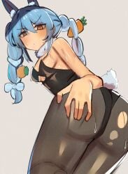 usada pekora from hololive by iog art