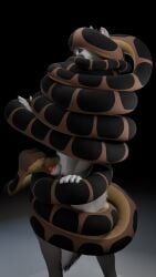 3d_(artwork) anthro blender_(artwork) canid canine canis coiling coiling_around_body digital_media_(artwork) dominant duo fellatio feral forced forced_oral hi_res kaa_(jungle_book) long_tongue male male/male mammal oral penile python reptile scalie sex slice_(thelastslice) snake standing struggling tail tail_fetish tail_play tail_sex the_jungle_book thelastslice tongue tongue_out tonguejob wolf