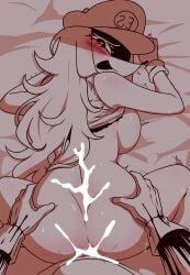 1boy 1girls anonymous_artist ass behind_view cum cum_in_ass fakeout_(doutm_fakersin) female friday_night_funkin friday_night_funkin_mod from_behind half-dressed heart-shaped_pupils huge_ass long_hair looking_at_viewer male no_text_version penis rule_63 sabotage_(exeg) sega sonic.exe sonic.exe_(series) sonic_(series) sonic_the_hedgehog_(series) straight traced