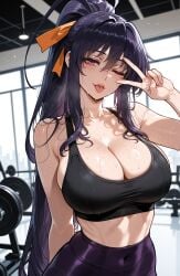 akeno himejima from high school dxd by miyuai