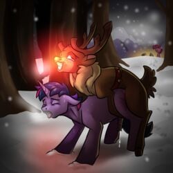 alorix berry_bubble bi_curious_dusk_shine cervine dusk_shine_(mlp) equine friendship_is_magic horse male mammal my_little_pony penis pinkie_pie_(mlp) pony reindeer small_penis straight_hair twilight_sparkle_(mlp) yaoi