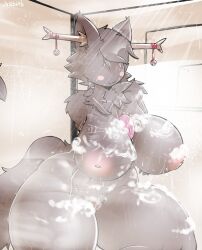 2025 bath bathroom female female_only furry furry_female furry_only lustbirb nude nude_female shower showering tagme