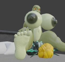 2girls 3d 3d_animation 5_toes animated areolae bald bald_female barefoot bed big_feet black_nails blender blender_(software) blonde_hair blue_nipples bouncing_breasts clawed_toes countershade_feet cowgirl_position feet futa_on_female futanari huge_breasts humanoid_feet imp imp_midna margret_stalizburg mature_female midna milf nintendo nipples no_sound nude penis penis_in_pussy pillow pointy_ears pussy red_eyes reptile reptile_humanoid scalie self_upload sex sharp_toenails shortstack size_difference snake_girl soles straddling tagme tatoos tattoo the_legend_of_zelda the_legend_of_zelda:_twilight_princess toes two-tone_body vagina vaginal_penetration video yellow_sclera yuri zp92
