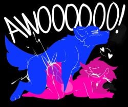1boy 1girls 2d ahegao_face breeding canine canine_on_human cum cum_in_pussy cum_inside cumflated_belly cumflation doggy_style dominant_feral evilpala female female_on_feral female_penetrated feral feral_on_female feral_on_human feral_penetrating feral_penetrating_human from_behind_position heart human human_penetrated inflation interspecies loving_it male male/female male_penetrating male_penetrating_female sex ship_dynamics text thick_ass vaginal_penetration wolf x-ray zoophilia