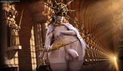 dark sun gwyndolin from dark souls by rasmus-the-owl