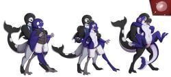 2023 andromorph andromorph/male anthro anthro_on_anthro avian barely_visible_genitalia barely_visible_penis biped black_body blue_eyes blush bodily_fluids bottomwear cetacean clothed clothing colored countershade_face countershade_neck countershade_tail countershade_torso countershading cum cum_in_pussy cum_inside digitigrade dolphin duo feathers featureless_chest feet flippers furgonomics gender_transformation genital_fluids genitals hair herm hi_res impregnation internal intersex intersex/male looking_pleasured male mammal marine markings membrane_(anatomy) mtf_transformation navel nude oceanic_dolphin orca pants penetration penile penile_penetration penis penis_in_pussy purple_body pussy reverse_stand_and_carry_position sackless sex shorts simple_background smile species_transformation standing standing_sex surprise tail talons toes tomek1000 toothed_whale topwear transformation transformation_sequence vaginal_penetration vaginal_penetration vest webbed_feet white_background white_body white_countershading white_markings