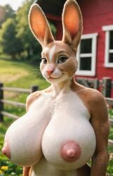 1female 1girls ai_assisted ai_generated anthro anthro_female anthro_focus anthro_only barnyard brown_fur brown_hair civitai coloredbin.ai coloredbin_ai ears_up farm farm_background female female_anthro female_focus female_only front_view front_view_focus huge_boobs huge_breasts humanoid humanoid_anthro humanoid_female large_boobs large_breasts large_tits looking_at_viewer massive_boobs massive_breasts massive_tits outdoor_exposure outdoor_nudity outdoors outside outside_nudity pink_areola pink_nipples pink_nose plump_boobs plump_breasts plump_tits portrait rabbit rabbit_ears rabbit_girl rabbit_humanoid rabbit_whiskers rabbitgirl realistic safari_girls seductive seductive_eyes seductive_gaze seductive_look solo solo_anthro solo_female solo_focus standing standing_position two_tone_fur two_tone_hair upper_body upper_body_focus upper_body_only whiskers white_fur white_hair white_underbelly