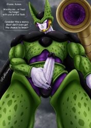 abdomen abdominals absorbing absorption absorption_vore background background_sky big_muscles big_pecs big_penis big_penis_adoration big_thighs black_nails black_pecs black_penis black_wings blackmail bug cell_(dragon_ball) clouds cloudy_sky cock cock_worship crotch darkflamingo_18 deception dialogue dialogue_box dialogue_bubble digital_art digital_drawing_(artwork) digital_media_(artwork) dominant dominant_male domination dragon_ball dragon_ball_z erect_penis erection flesh flesh_tunnel flesh_wall glowing_eyes green_skin grin hand_holding hand_on_penis hard_cock hard_penis helmet high_quality high_resolution highres insect_humanoid insect_wings kneeling_oral_position large_penis large_thighs long_cock long_dick long_nails looking_at_partner looking_at_viewer looking_back_at_viewer looking_down looking_pleasured male male_focus male_hand male_only muscular muscular_arms muscular_male muscular_pecs open_eyes open_legs open_mouth open_smile pecs pectorals penis penis_grab perfect_cell perspective pink_eyes pleasure_face pointy_nails pov pov_eye_contact purple_flesh purple_penis purple_tongue ready_for_sex ready_to_fuck retractable_penis saliva saliva_drip saliva_string saliva_trail salivating sensual sexy smile smiling smiling_at_partner smiling_at_viewer smirk spots spotted_body standing tail talking_to_another talking_to_viewer thick_penis thick_tail threatening threatening_viewer veiny veiny_cock veiny_hands veiny_penis view_between_legs view_from_below viewed_from_below vore white_penis white_skin wings worship worshipping yellow_tail