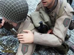 anal anal_sex anal_sex army battle cum cum_in_ass firing_weapon fucked_from_behind gay gay_male gay_sex medal_of_honor_airborne military shooting_gun soldier soldiers tommys_eagle_hq uniform ww2
