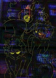 1girls 2d big_ass big_breasts looking_at_viewer snoozysoozyy