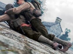 anal anal_sex anal_sex army battle cum cum_in_ass firing_weapon fucked_from_behind gay gay_male gay_sex medal_of_honor_airborne military shooting_gun soldier soldiers tommys_eagle_hq uniform ww2