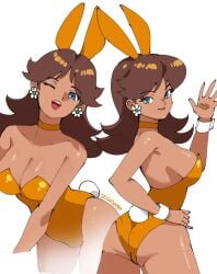 bunny daisy from mario (series) by selvish94