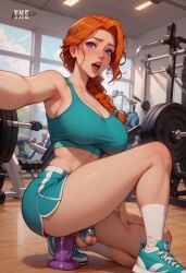 leah (stardew valley) from stardew valley by thekaneee