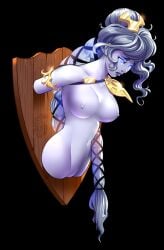 big_breasts breasts commission commissioner_upload dead dnd dungeons_and_dragons female giantess introducingemy nude princess_serissa_(dnd) soft_gore storm_kings_thunder trophy