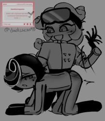 butter_roll_cookie cookie_run cookie_run_kingdom darkcacao98_(artist) espresso_cookie strawpage strawpage_request