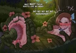 1girls bad_end blush codricor1 crying feet foot_fetish laugh plant restrained restrained_feet soles tagme tendrils tentacle tentacle_tickling tickle_fetish tickle_torture tickling tickling_armpits tickling_feet tickling_nipples tied_toes toes